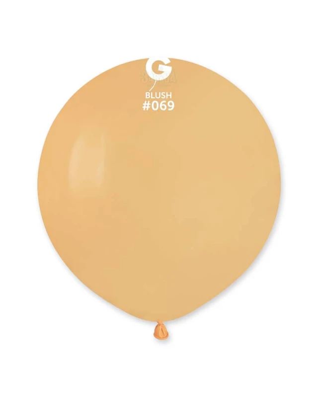 Пастелни балони гигант в бежов цвят G150 - 5бр