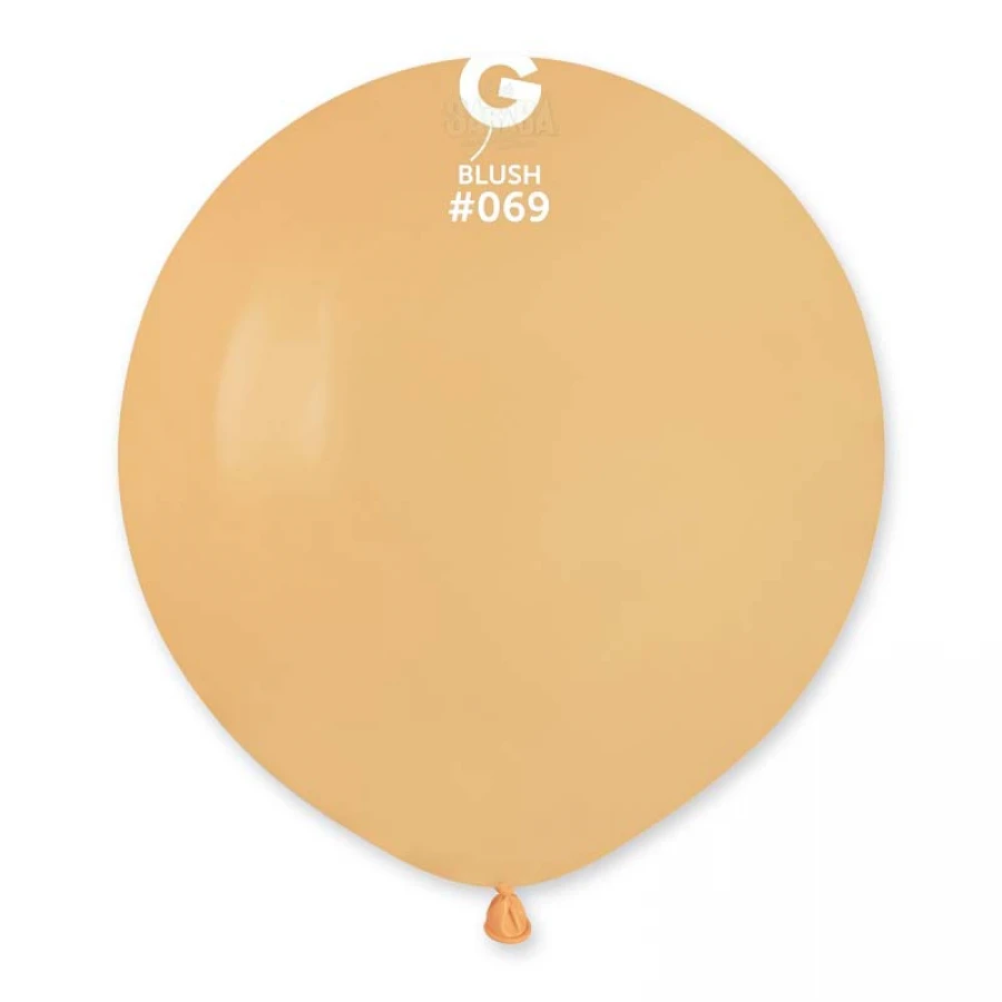 Пастелни балони гигант в бежов цвят G150 - 5бр