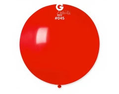 Пастелни балони гигант в червен цвят G220