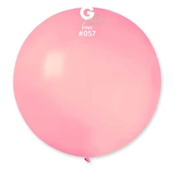 Пастелни балони гигант в светлорозов цвят G220