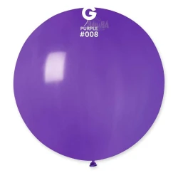 Пастелни балони гигант в тъмнолилав цвят G220
