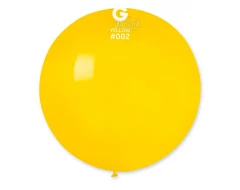 Пастелни балони гигант в жълт цвят G220
