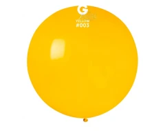 Пастелни балони гигант в тъмножълт цвят G220