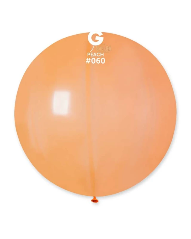 Пастелни балони гигант в цвят праскова G220