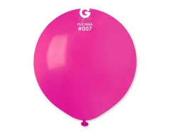 Пастелни балони гигант в цвят циклама G150 - 5бр
