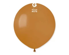 Пастелни балони гигант в цвят мока G150 - 5бр