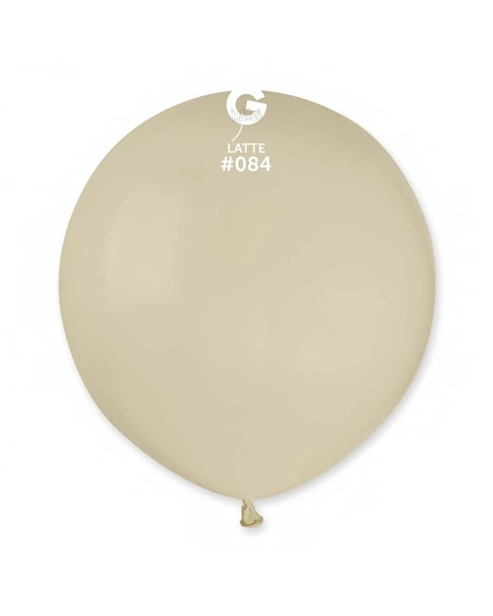 Пастелни балони гигант в цвят Latte G150 - 5бр