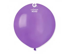 Пастелни балони гигант в лилав цвят G150 - 5бр