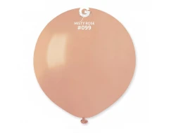 Пастелни балони гигант в цвят Misty rose G150 - 5бр