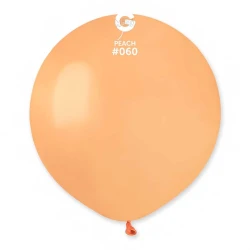 Пастелни балони гигант в цвят праскова G150 - 5бр