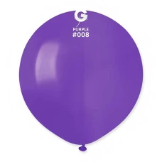 Пастелни балони гигант в тъмнолилав цвят G150 - 5бр
