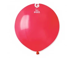 Пастелни балони гигант в светлочервен цвят G150 - 5бр