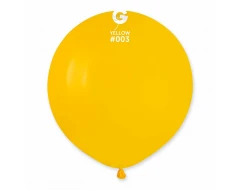 Пастелни балони гигант в тъмножълт цвят G150 - 5бр