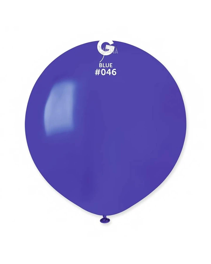 Пастелни балони гигант в тъмносин цвят G150 - 5бр