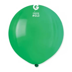 Пастелни балони гигант в тъмнозелен цвят G150 - 5бр