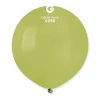 Пастелни балони гигант в цвят Green olive G150 - 5бр