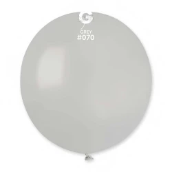 Пастелни балони гигант в сив цвят G150 - 5бр