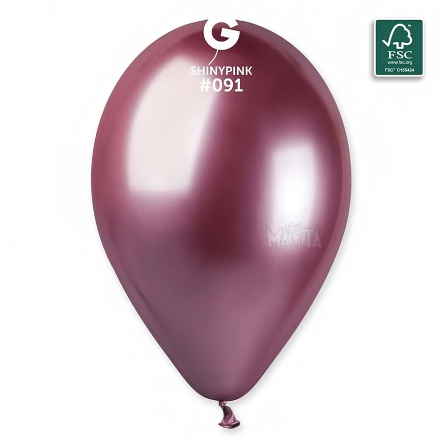 Балони Shiny pink GB 120 - 10бр