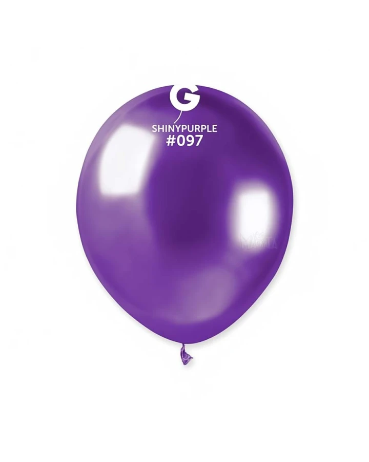 Балони Shiny purple AB50 - 10бр
