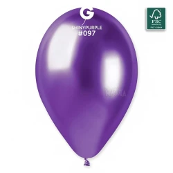Балони Shiny purple GB 120 - 10бр