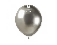 Балони Shiny silver AB50 - 10бр