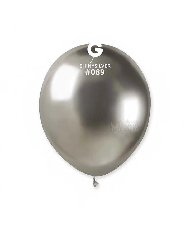 Балони Shiny silver AB50 - 10бр