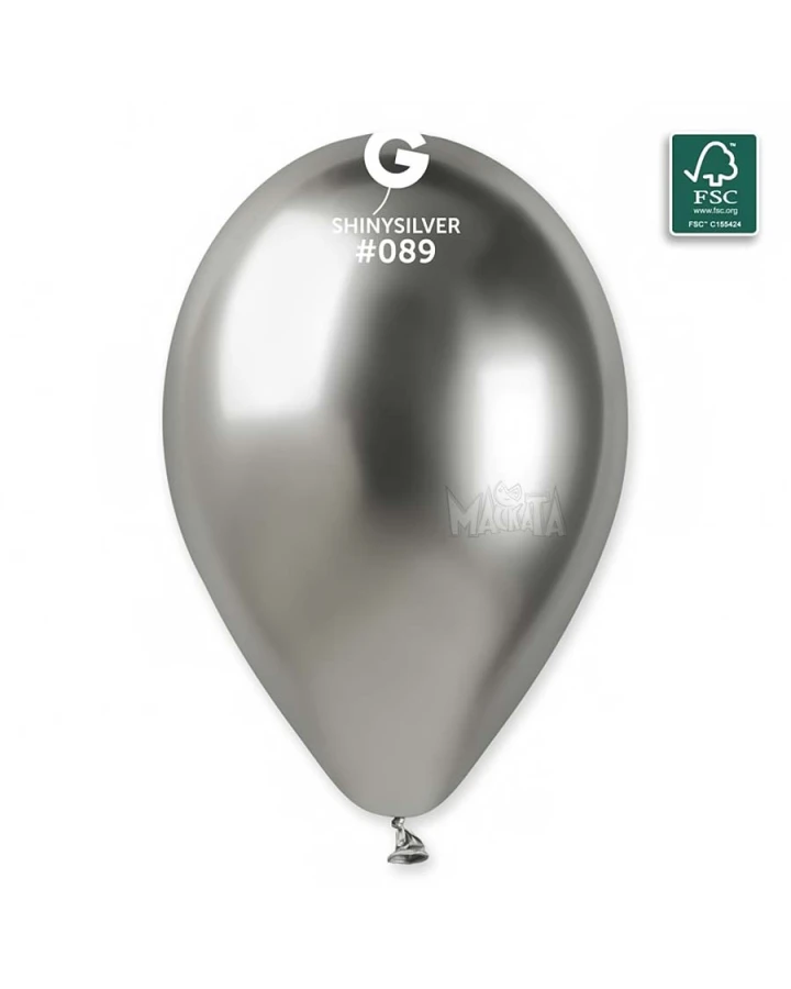 Балони Shiny silver GB 120 - 10бр