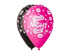 Балони с щампа - Girrls night out 5бр 630