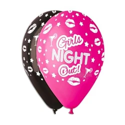 Балони с щампа - Girrls night out 5бр 630