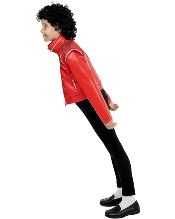 детско яке майкъл джексън beat it червено
