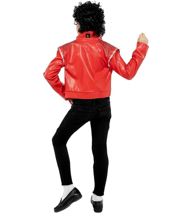 детско яке майкъл джексън beat it червено