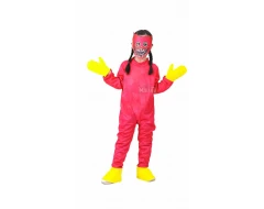 Детски карнавален костюм - Huggy Wuggy в розов цвят