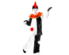 Детски карнавален костюм за приказен герой - Пиеро 38595