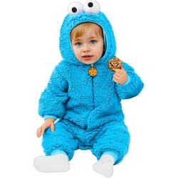 Бебешки костюм на Бисквитеното чудовище (Cookie Monster) - Улица Сезам (Sesame Street)