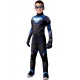 Детски карнавален костюм Nightwing Gotham Knights с мускули и маска за супергеройско парти | zabava