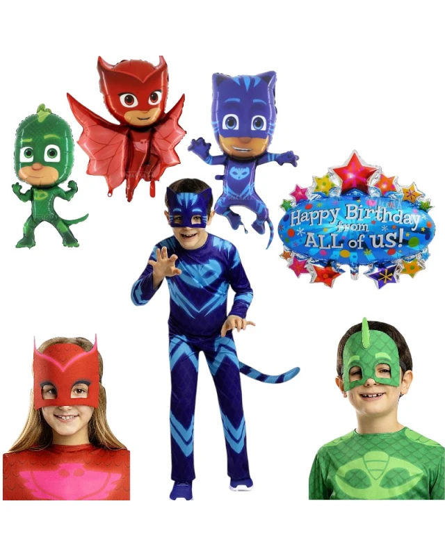парти комплект pj masks кетбой