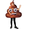Детски костюм на емоджи Ако Poop Emoji