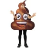 Детски костюм на емоджи Ако Poop Emoji