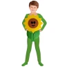 детски костюм слънчоглед зелено трико филцов аксесоар