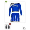детски син костюм мажоретка cheerleader с помпони