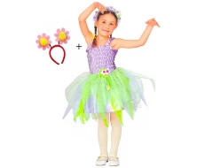 Детски карнавален костюм - Цвете 34675-2