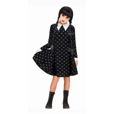 Карнавален детски костюм на Уензди Адамс /Wednesday Addams/