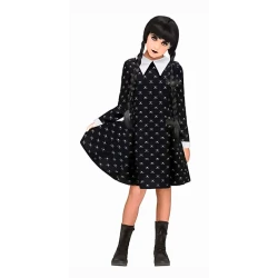 Карнавален детски костюм на Уензди Адамс /Wednesday Addams/