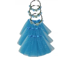 Празничен детски комплект аксесоари за Цветница в син цвят