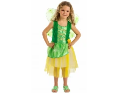 Карнавален детски костюм за приказен герой - феичката Tinker Bell 68141