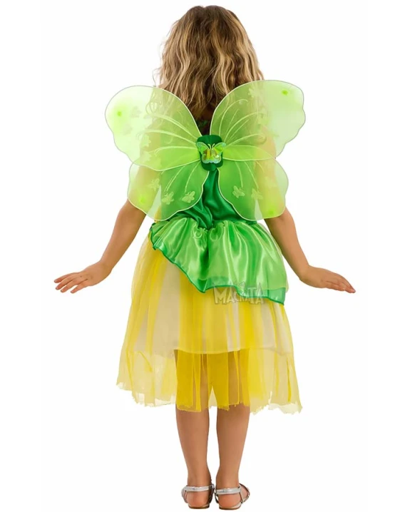 Карнавален детски костюм за приказен герой - феичката Tinker Bell 68141