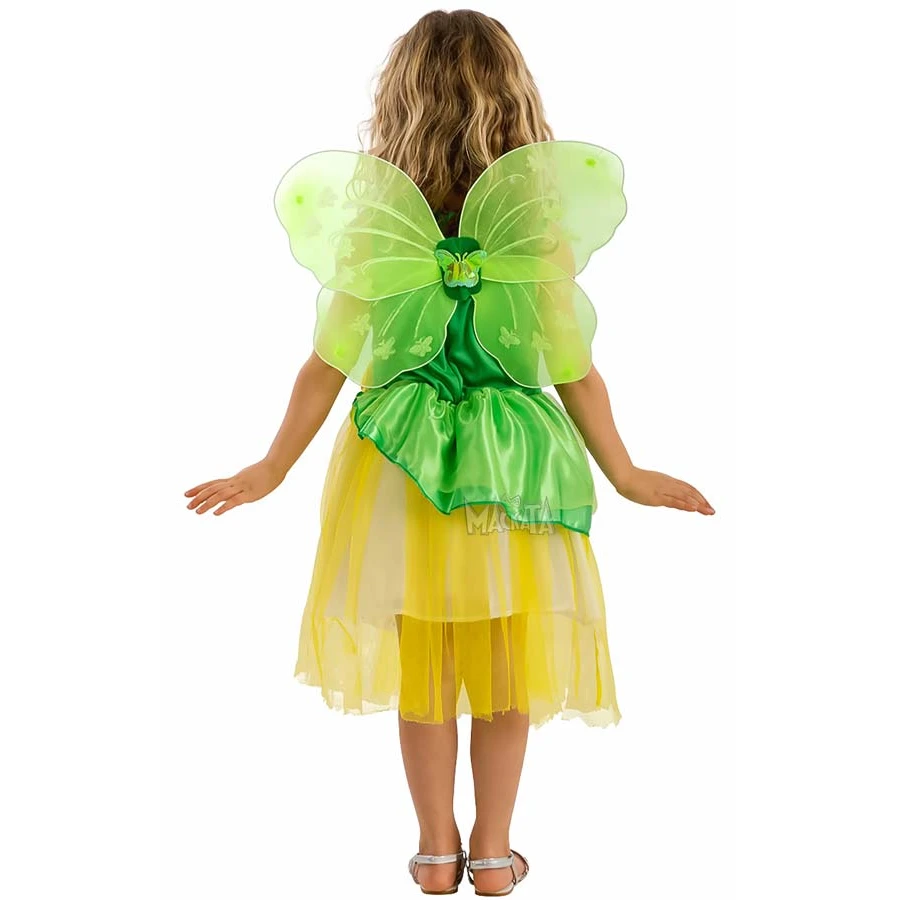Карнавален детски костюм за приказен герой - феичката Tinker Bell 68141