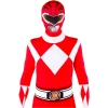 мъжки костюм power ranger червен втора кожа