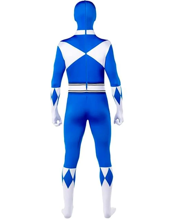син power ranger костюм втора кожа мъж