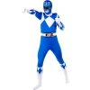 син power ranger костюм втора кожа мъж